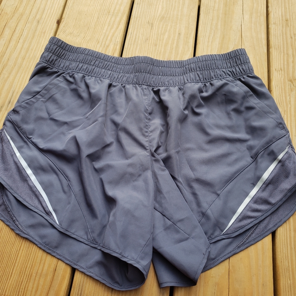 L Grey Active Shorts